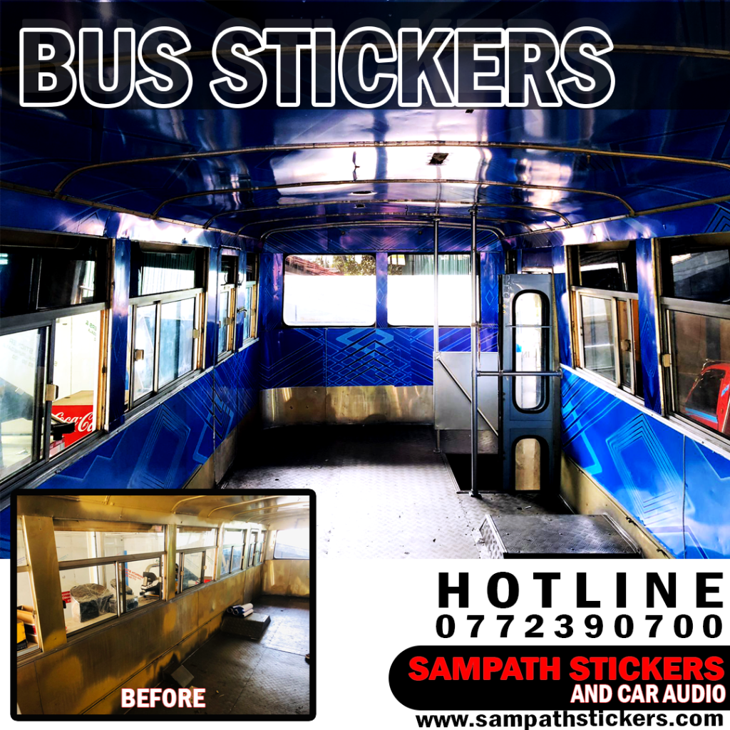 BUS STICKERS – Sampath Stickers
