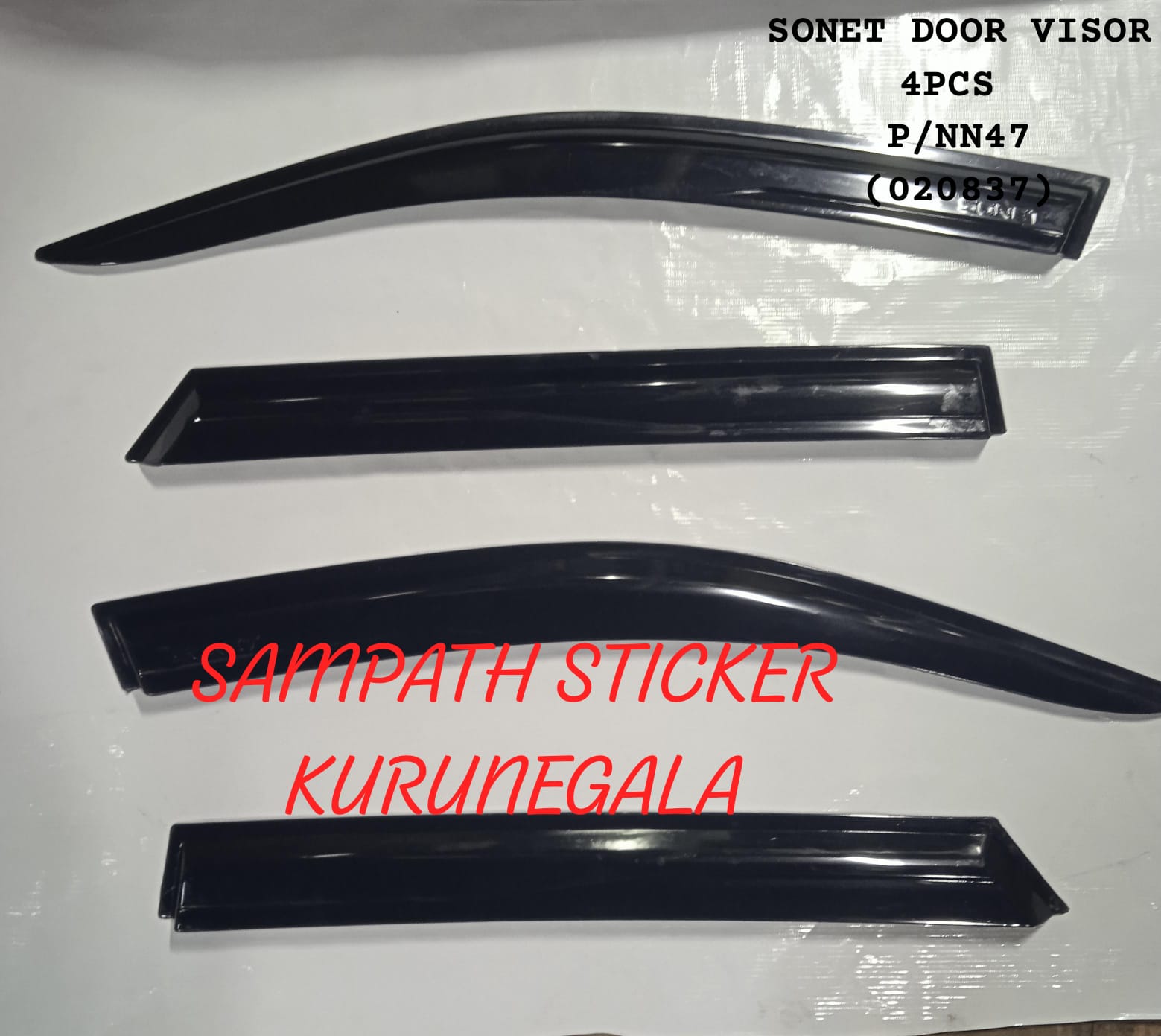 SONET DOOR VISOR 4PCS
