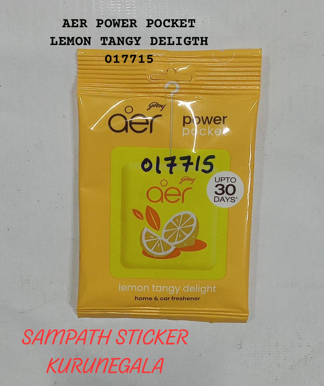 AER POWER POCKET LEMON TANGY DELIGTH