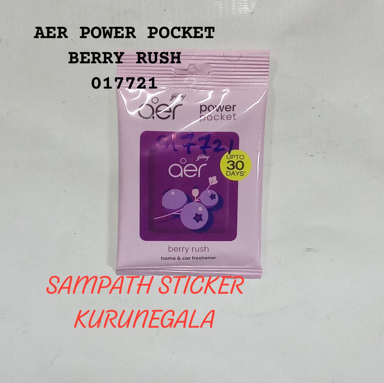 AER POWER POCKET BERRY RUSH